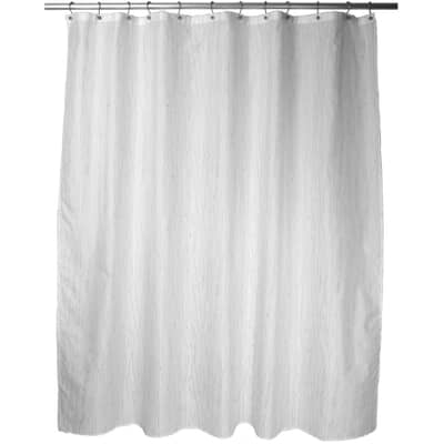 Famous Home Polyester Shower Curtain, Excel Weighted Fabric 70 X 72 Shower Curtain Liner