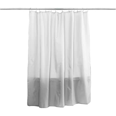 Fabric Shower Curtain Liner White 70, Do Fabric Shower Curtains Need Liners