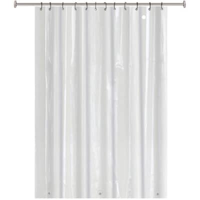 Peva Shower Curtain Liner With Magnet, Splash Home Vinyl Shower Curtain