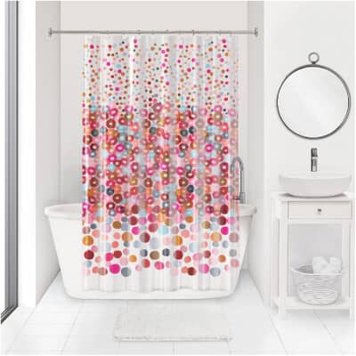 Instyle Peva Shower Curtain Home Hardware, What Are The Measurements Of A Shower Curtain