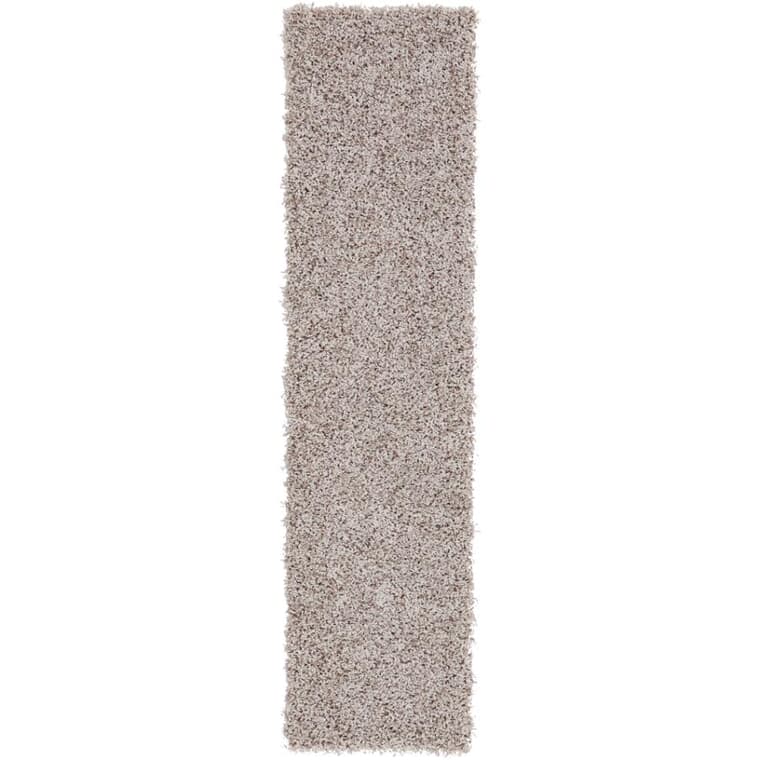 Planches de tapis de 9 x 36 po couvrant 22,5 pieds carrés de la collection Carpet Diem, taupe