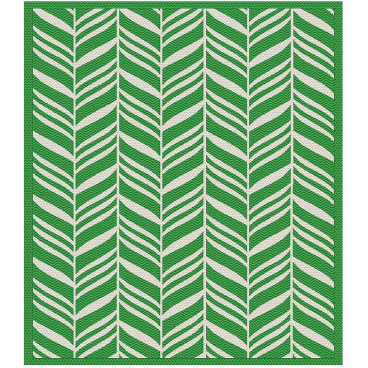 Flatweave Patio Rug - Lakeview, 79" x 94"