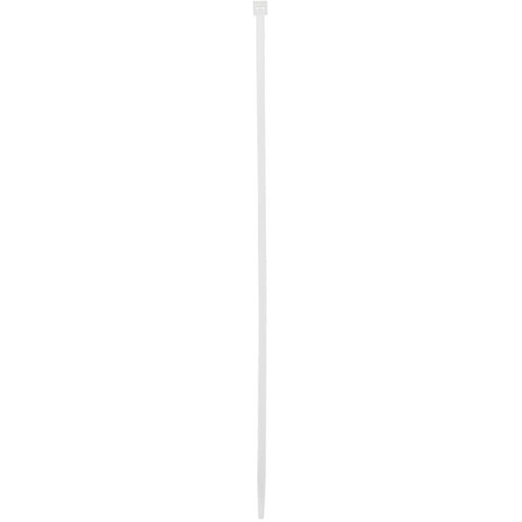 10 Pack 11" White Cable Ties