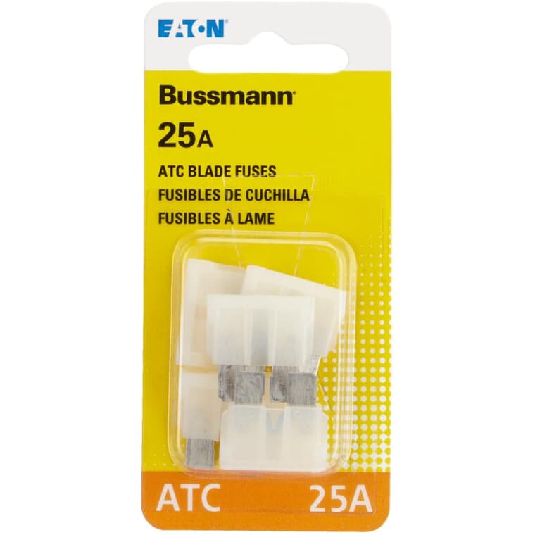 ATC 25 Amp Blade Fuses - 5 Pack