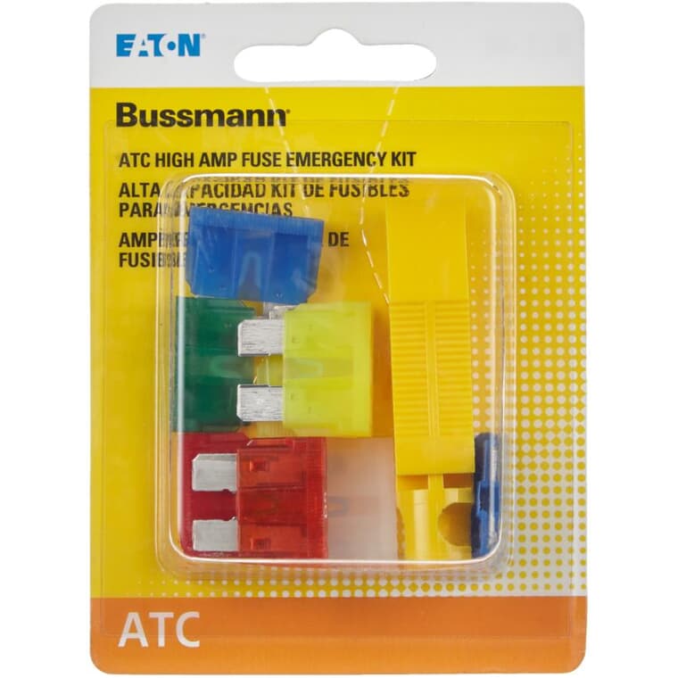 8 Piece ATC High Amp Fuse Emergency Kit
