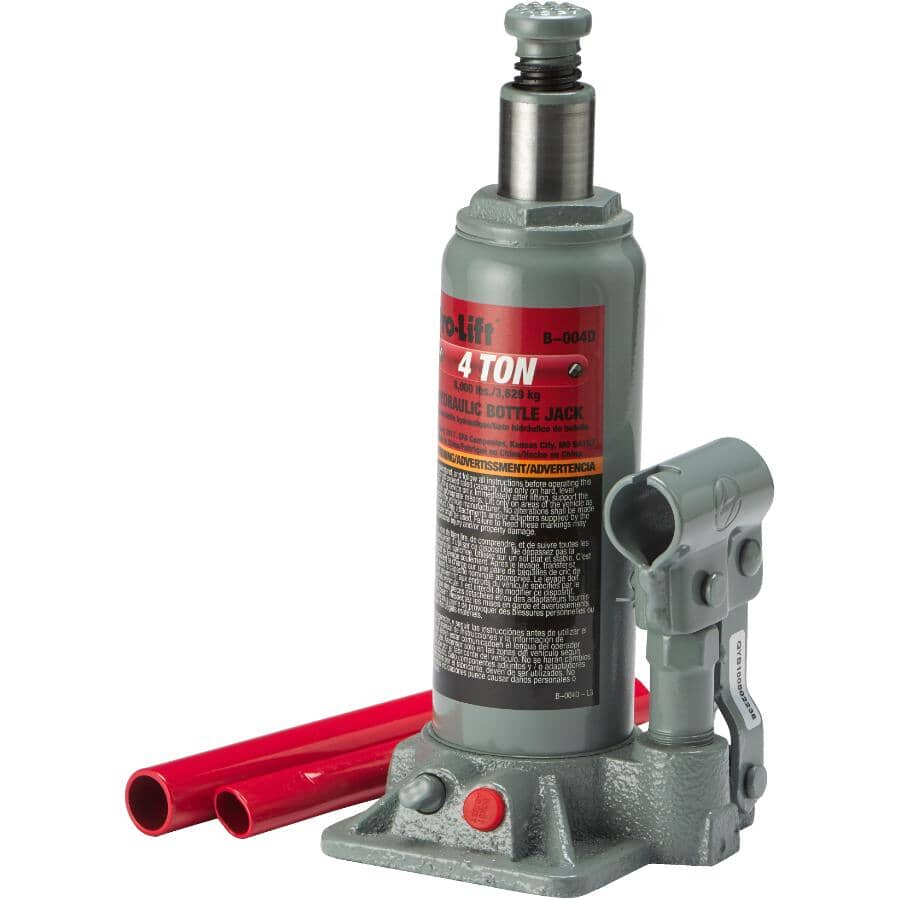 PRO-LIFT 4 Ton Hydraulic Bottle Jack | Home Hardware