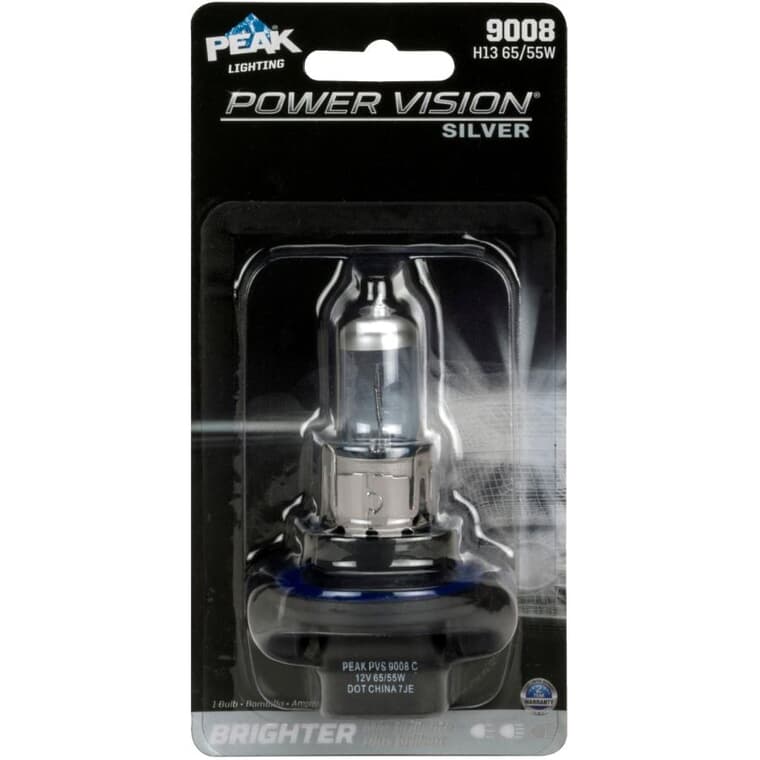 Power Vision Silver Capsule Replacement Headlamp - H13
