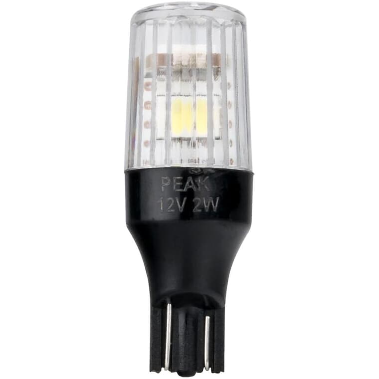 12V Long Life LED Wedge Based Mini Bulb - T-5