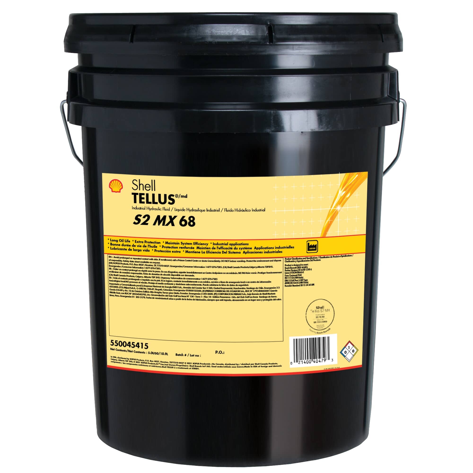 SHELL Tellus S2 MX 68 Industrial Hydraulic Fluid | Home Hardware