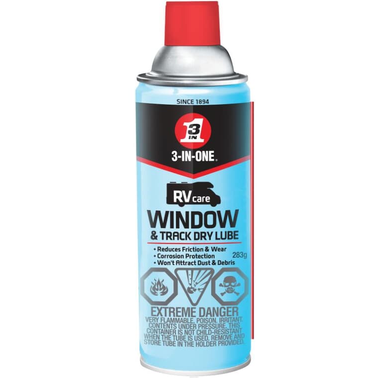 RVCare Window & Track Dry Lubricant - 283 g