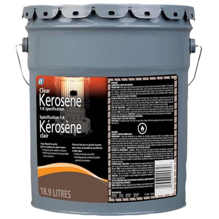 18.9 L Clear Kerosene - Low Odour