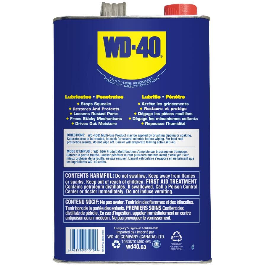 WD-40 Multi-Purpose Lubricant - 3.78 L | Home Hardware