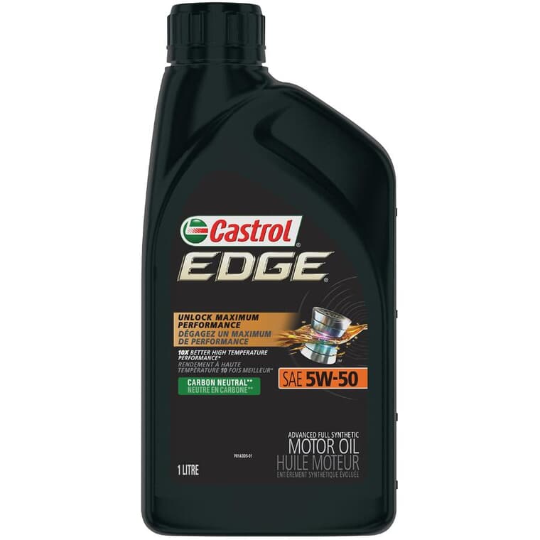 5W50 Edge Full Synthetic Motor Oil - 1 L