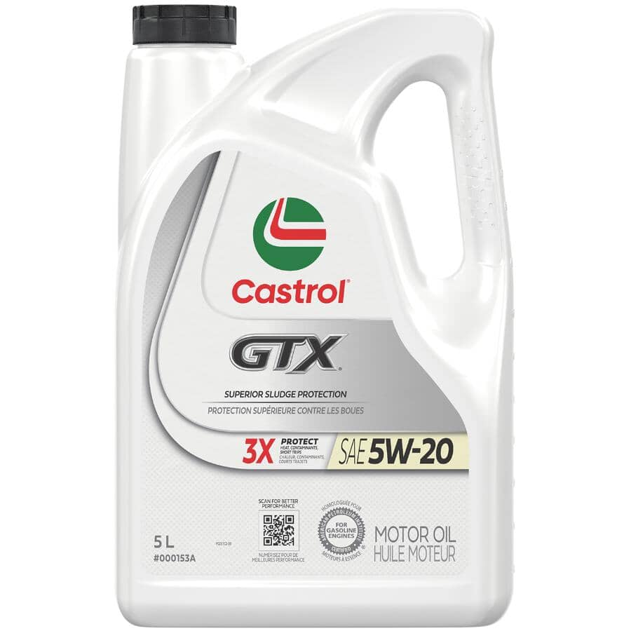 CASTROL 5W20 GTX Ultra Clean Motor Oil | Home Hardware