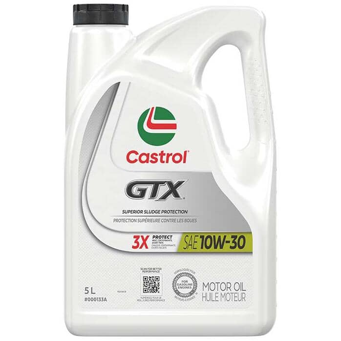 メンテナンス castrol 10w-30 4L Castrol GTX 10w30 5L Conventional Engine Oil | The Home
