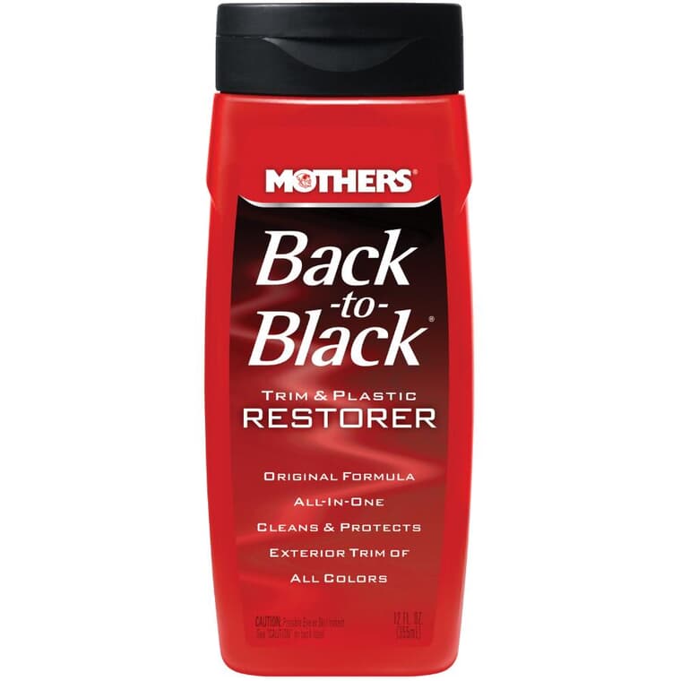 Restaurateur pour garnitures et plastique Back-to-BlackMD, noir, 355 ml
