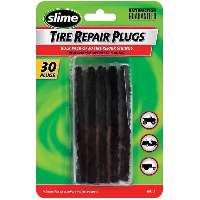 Tire Repair Plugs - 30 Pack