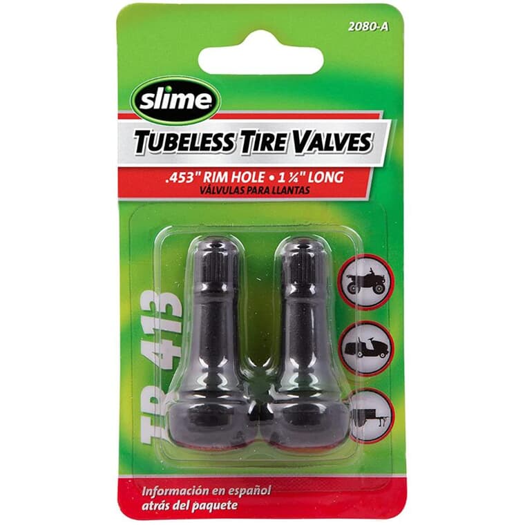 Tubeless Tire Valves - 2 Pack