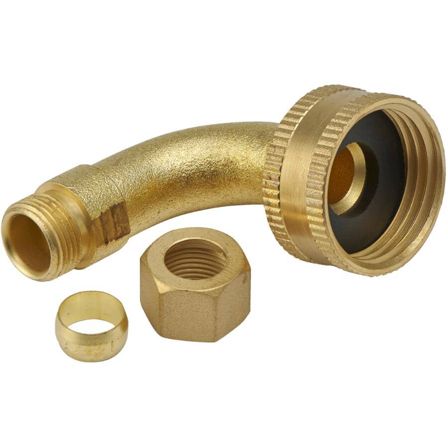 Raccord Coude Laiton Pour Lave-vaisselle Sioux Chief - Diamètre 3/8", Livraison Gratuite, Neuf Sous Emballage