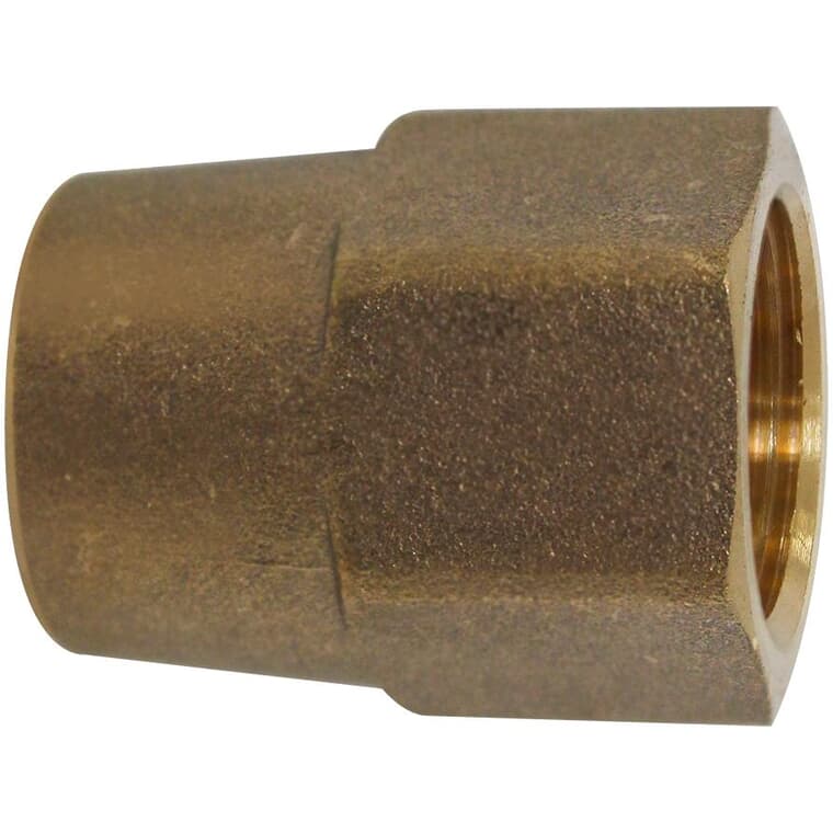 5/8" Long Brass Flare Nut Forged