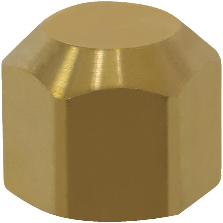 3/8" Brass Flare Sealing Cap Nut