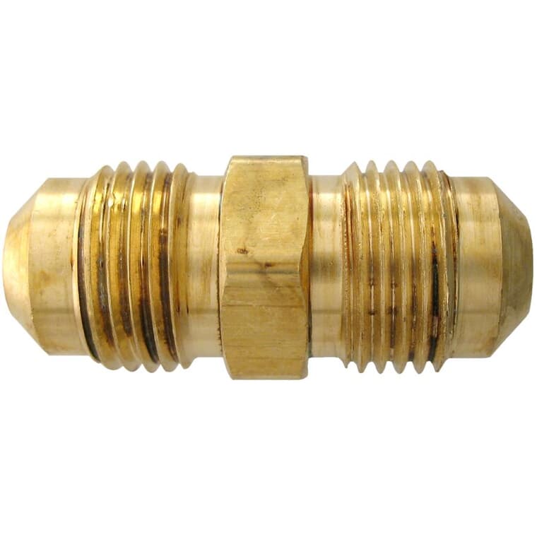 3/8" Brass Flare Union Coupling