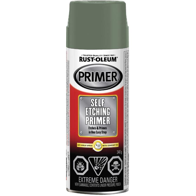 Self Etching Primer - Grey/Green, 340 g