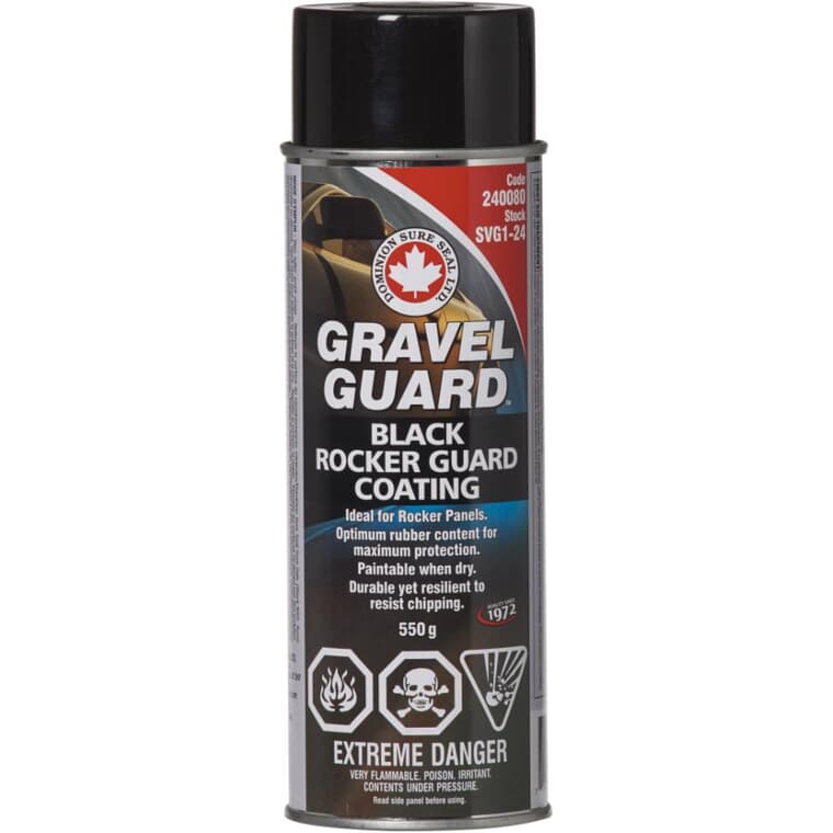Gravel Guard Rocker Panel Coating - Black, 550 g