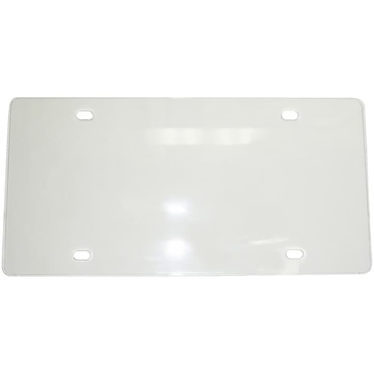 License Plate Shield - Clear