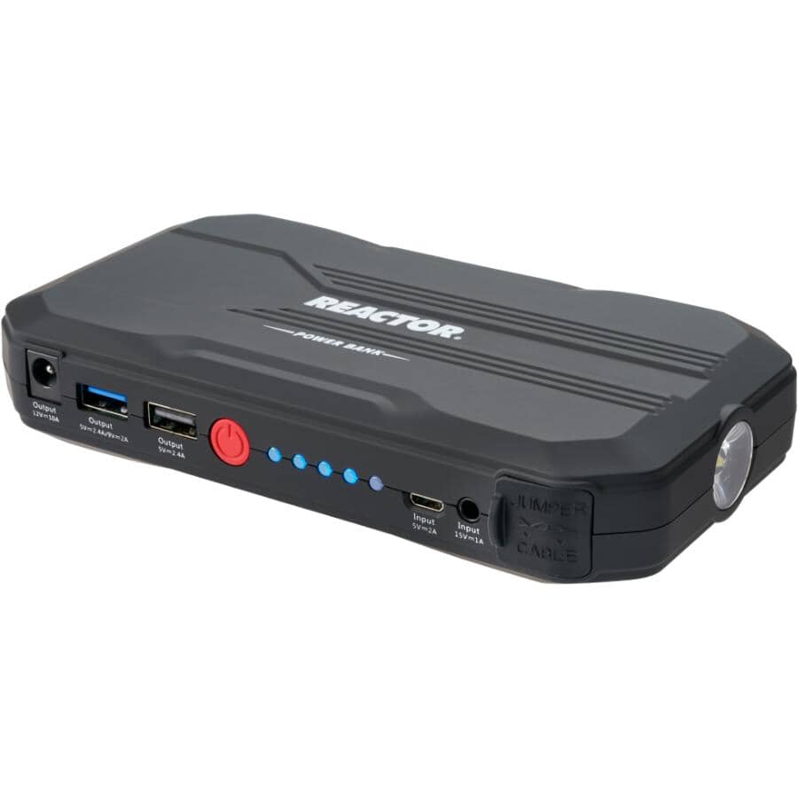 REACTOR 12V Multi-Functional Jump Starter Power Bank | Home Hardware