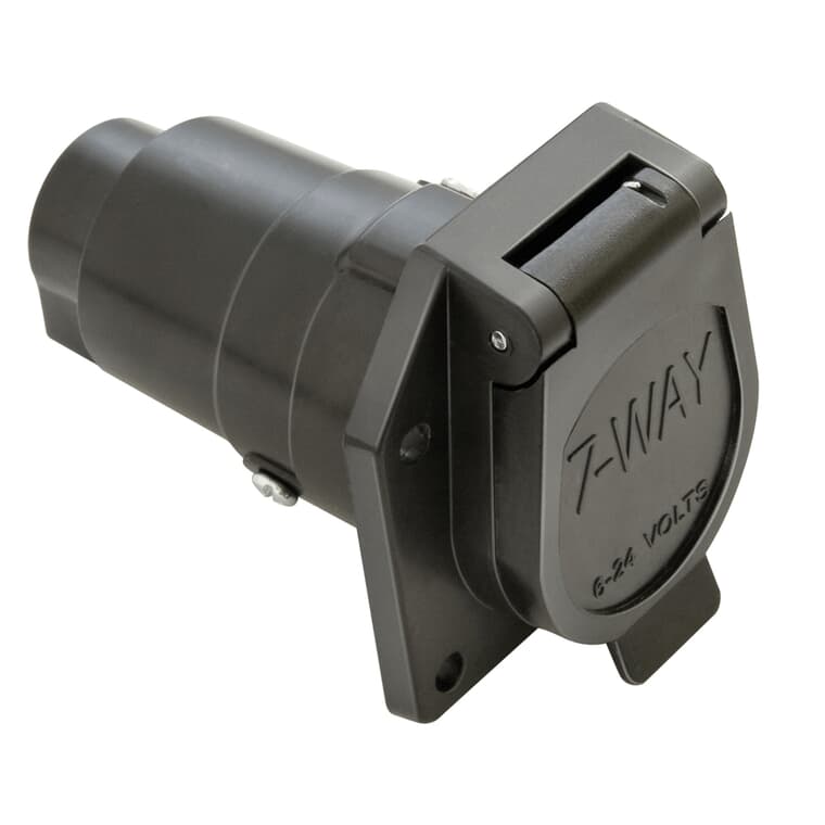 7-Way Plastic Vehicle End Connector