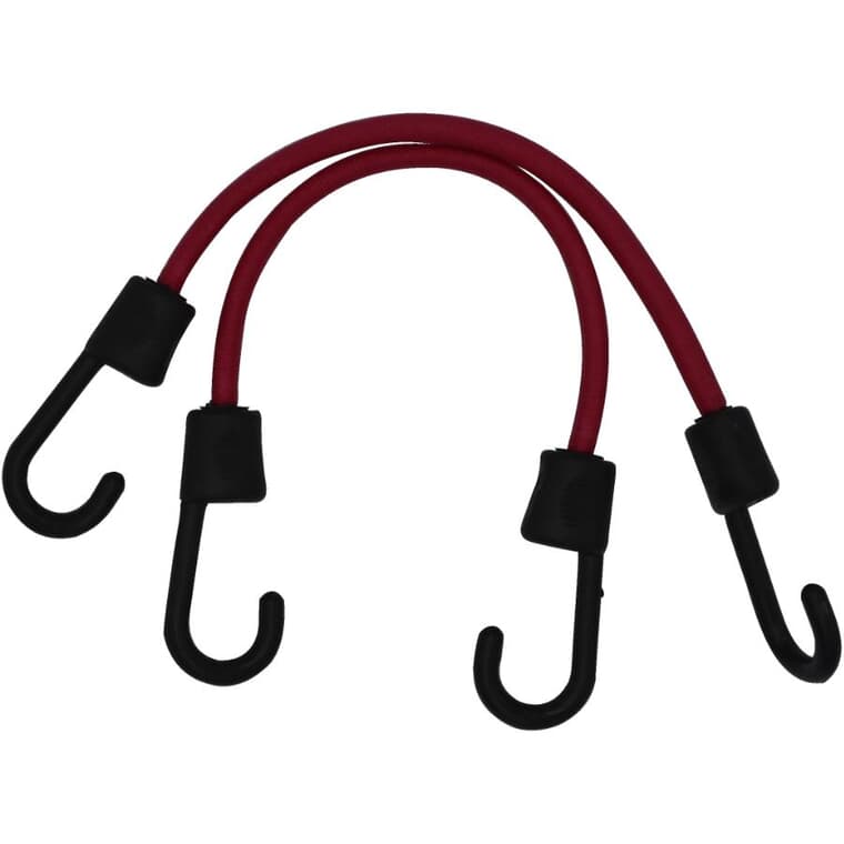 8mm x 12" Bungee Cords - 2 Pack