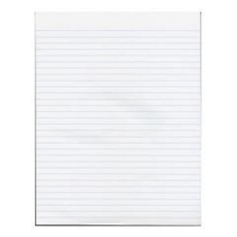 Lined Note Pad - 8.5" x 11"